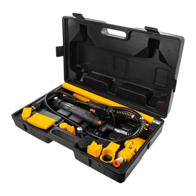 JCB 4 Tonne Portable Hydraulic Jack Auto Body Repair Kit with