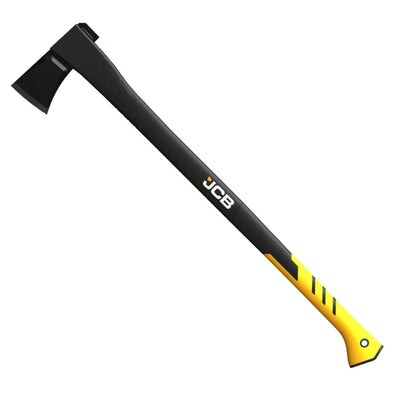 JCB Splitting Axe Pro XL, 36” (92cm) Heavy-Duty Fiberglass Handle, Ergonomic Hooked Grip, Protective Sheath JCBAXE05