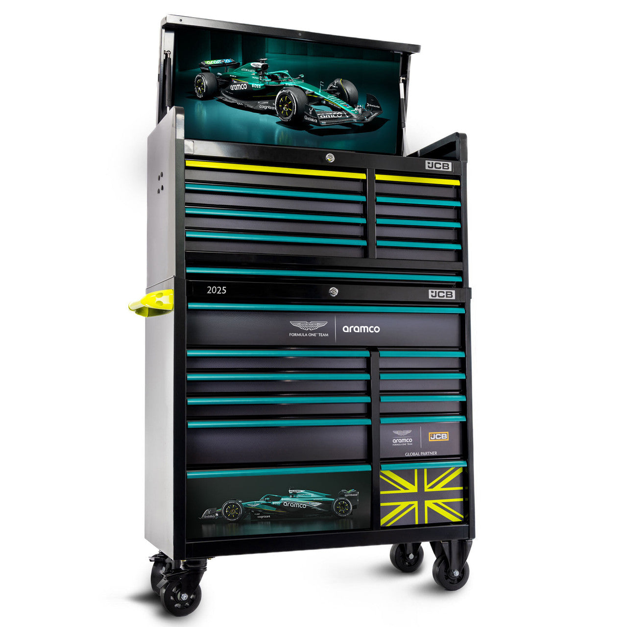 2025 Aston Martin Aramco Formula One® Team x JCB Roller Cabinet