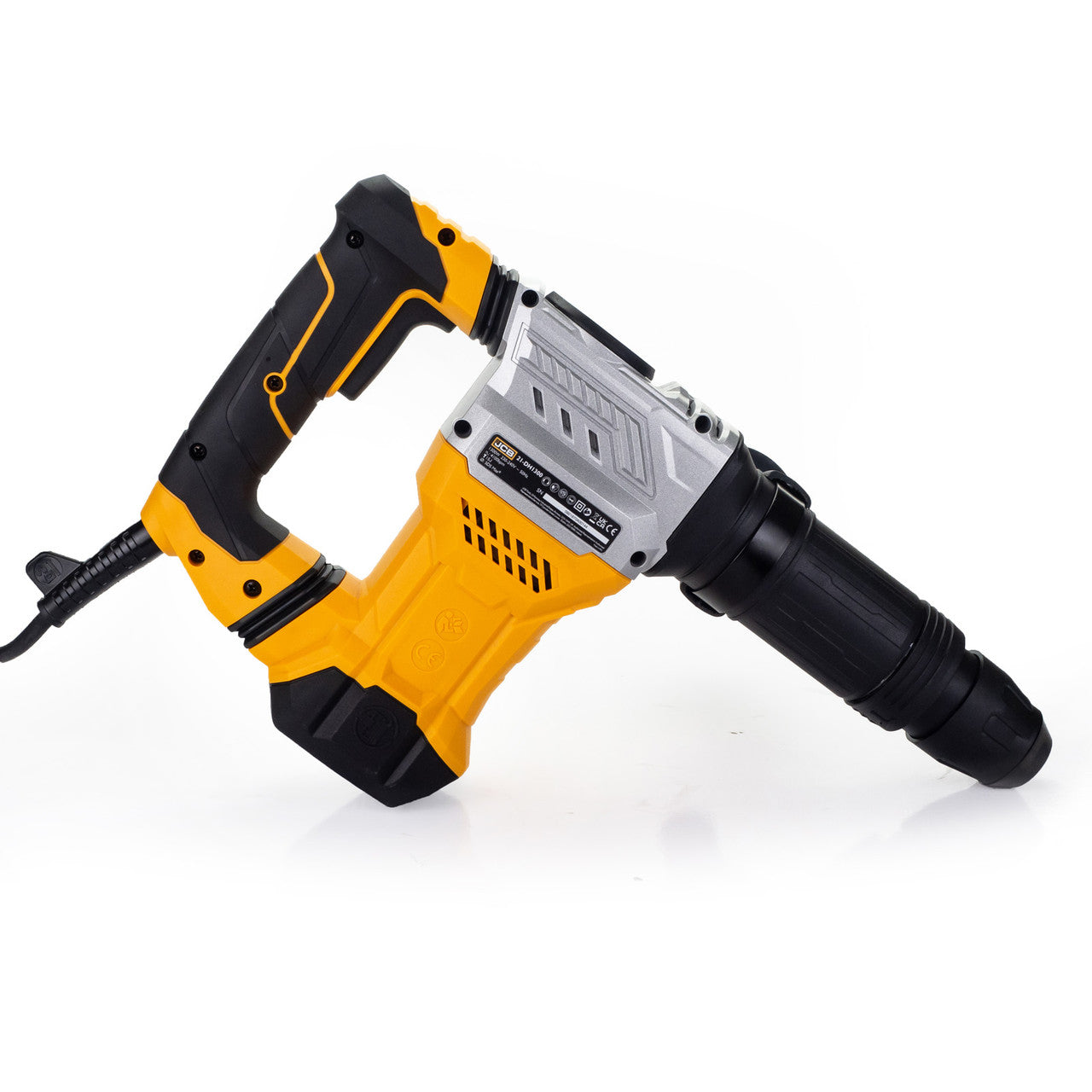 JCB 1300W 15J SDS Max Demolition Hammer and Chisel, Anti-Vibration
