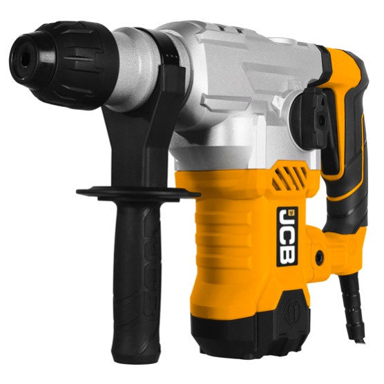 angled shot of JCB rotary hammer