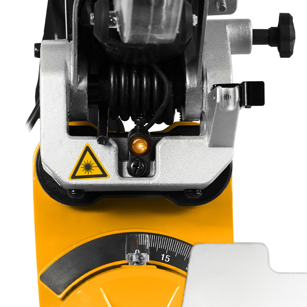 JCB 254mm Sliding Mitre Saw | 21-MS-254SB - Front facing