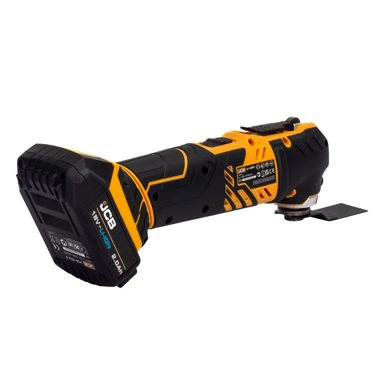 JCB 18V Combi Drill Multi Tool Kit 2x 2.0ah charger in 20" kit bag | 21-18MTCD-2