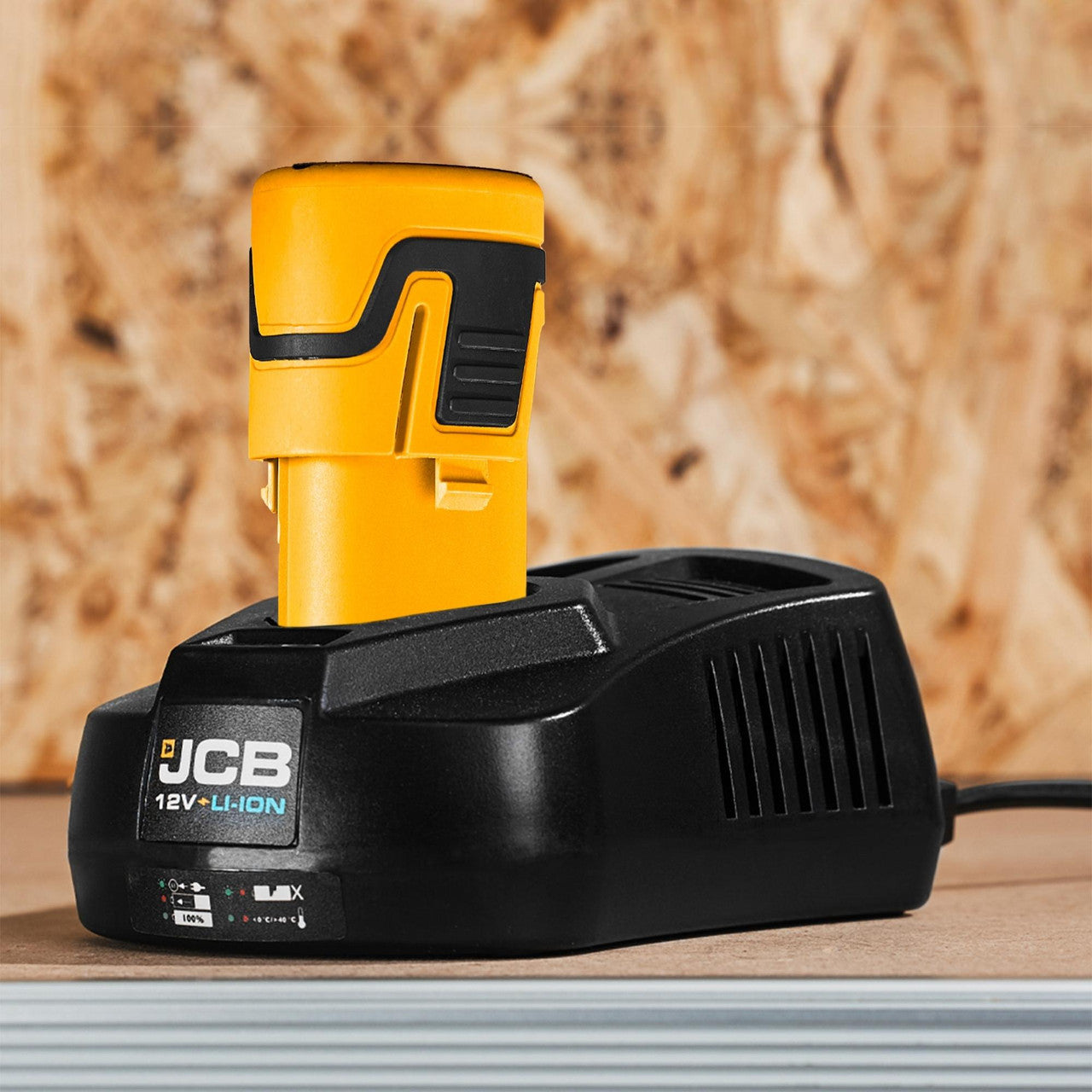JCB 12V 2.0Ah Lithium-ion Battery and 12V Charger | 21-12BTFC
