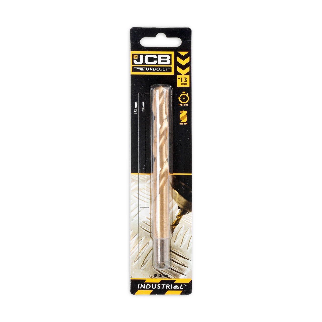 JCB TurboJet 7 Point HSS Drill Bit 13 x 151 mm | 5055803318857