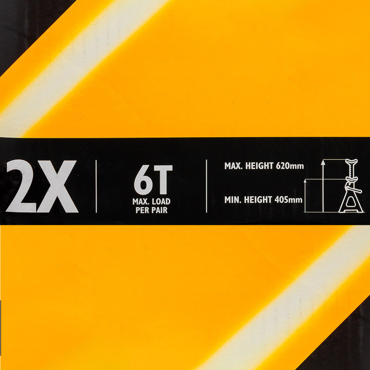 JCB 6 Tonne Jack Stand Set | JCB-TH56002A