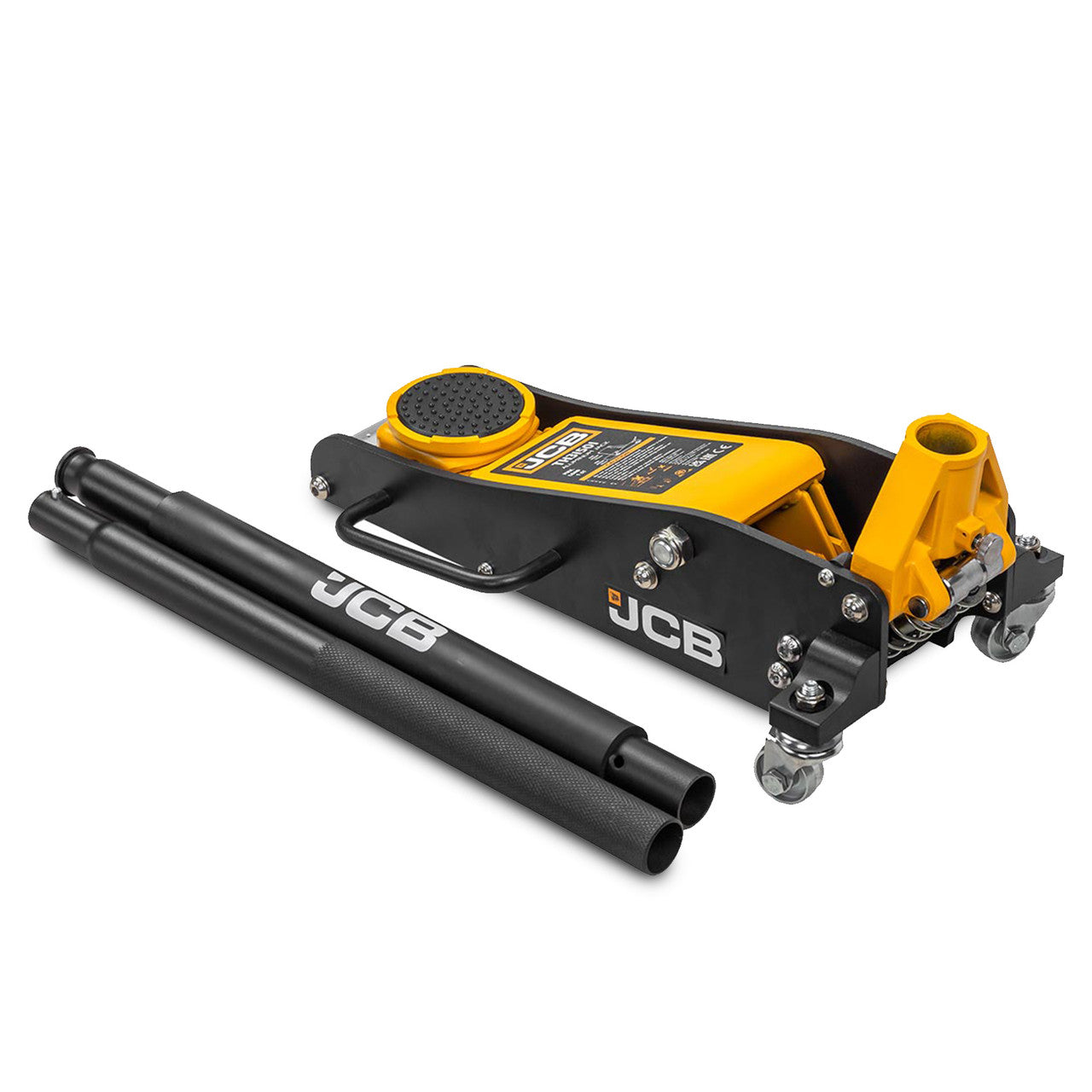 JCB 1.5 Tonne Low-Profile, Double-Pump, Aluminium Racing Jack