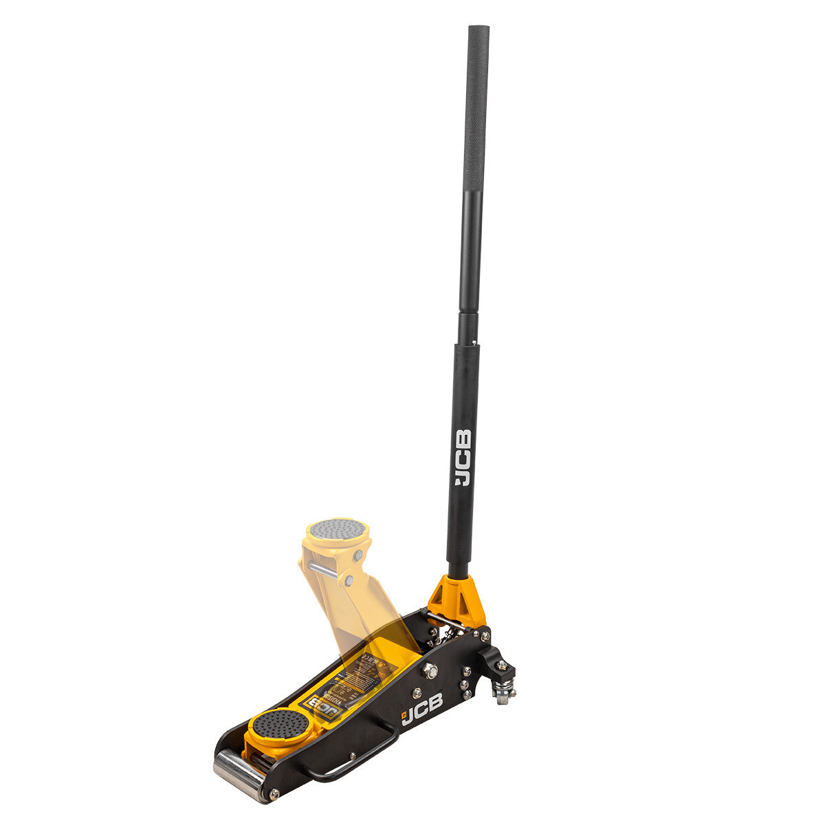 JCB 1.5 Tonne Low-Profile, Double-Pump, Aluminium Racing Jack