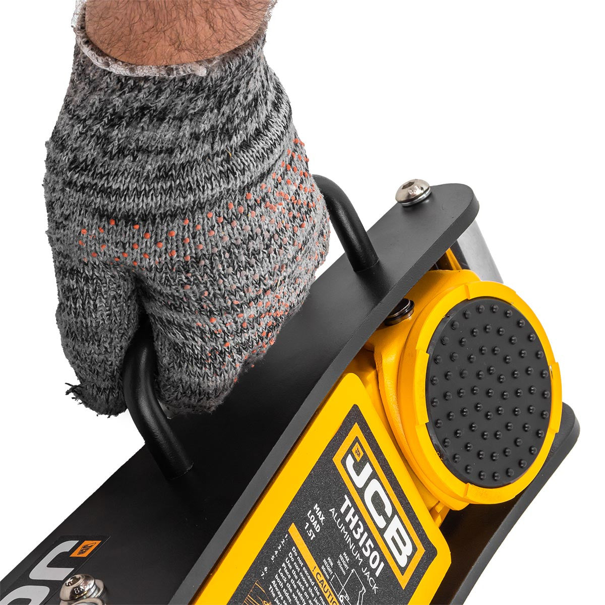 JCB 1.5 Tonne Low-Profile, Double-Pump, Aluminium Racing Jack