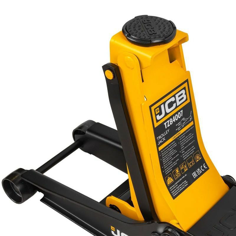 JCB 3.5 Tonne Hydraulic Jack, Low-Profile, Quick-lift, Double