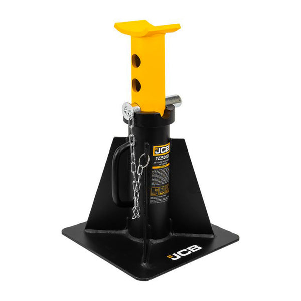 JCB 25 Tonne Heavy-Duty Axle Stand, 415-539mm Maximum Lift – JCB Tools