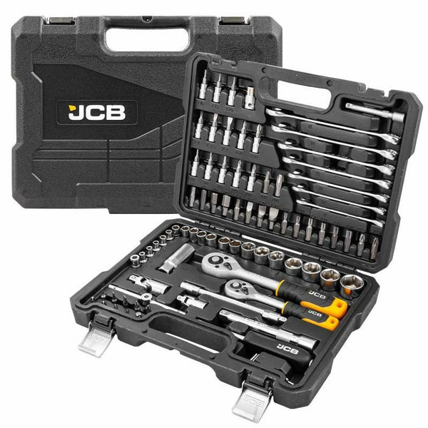 JCB 82 Piece Tool Set, 1/4