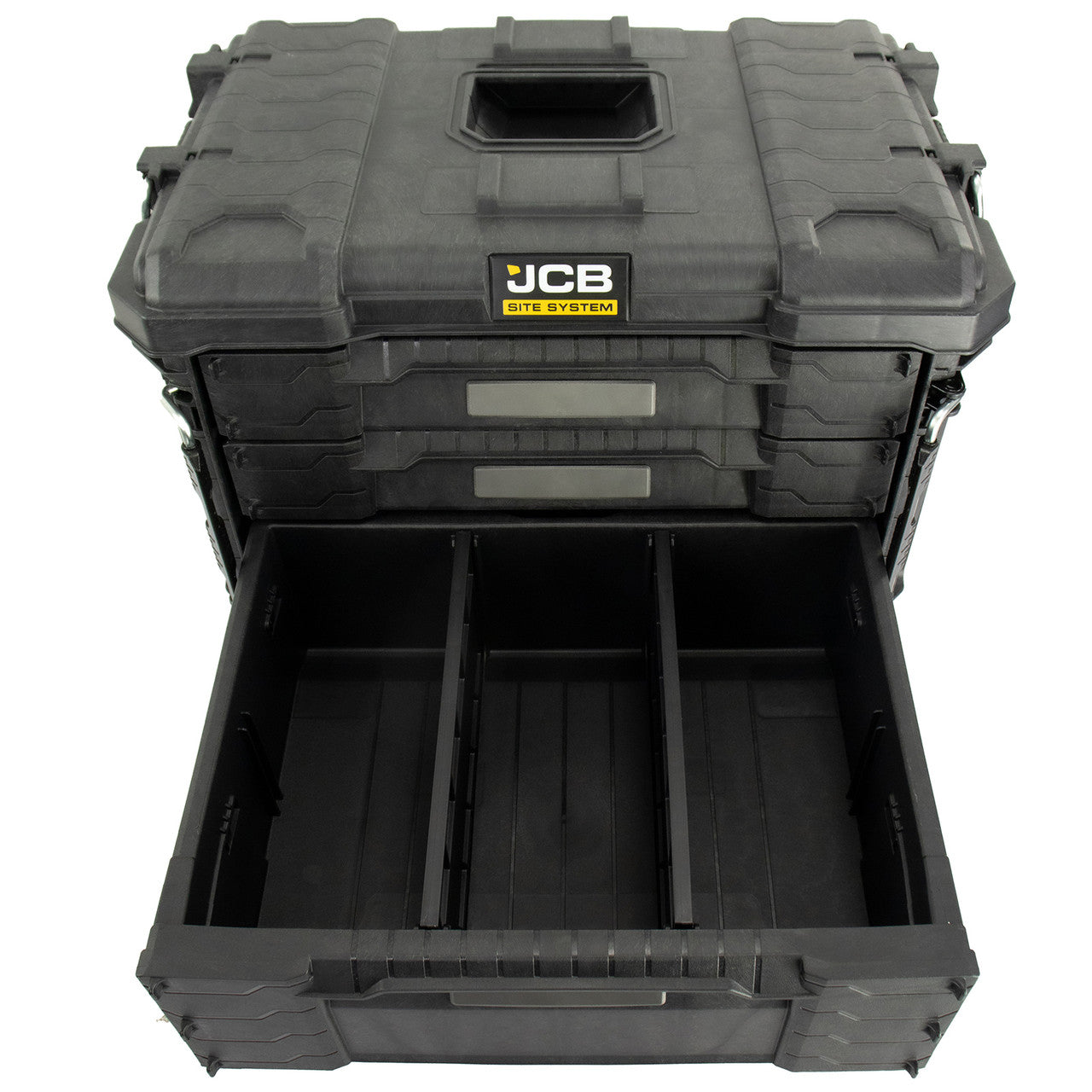 Configure your too storage how you want it with modular bins and dividers.