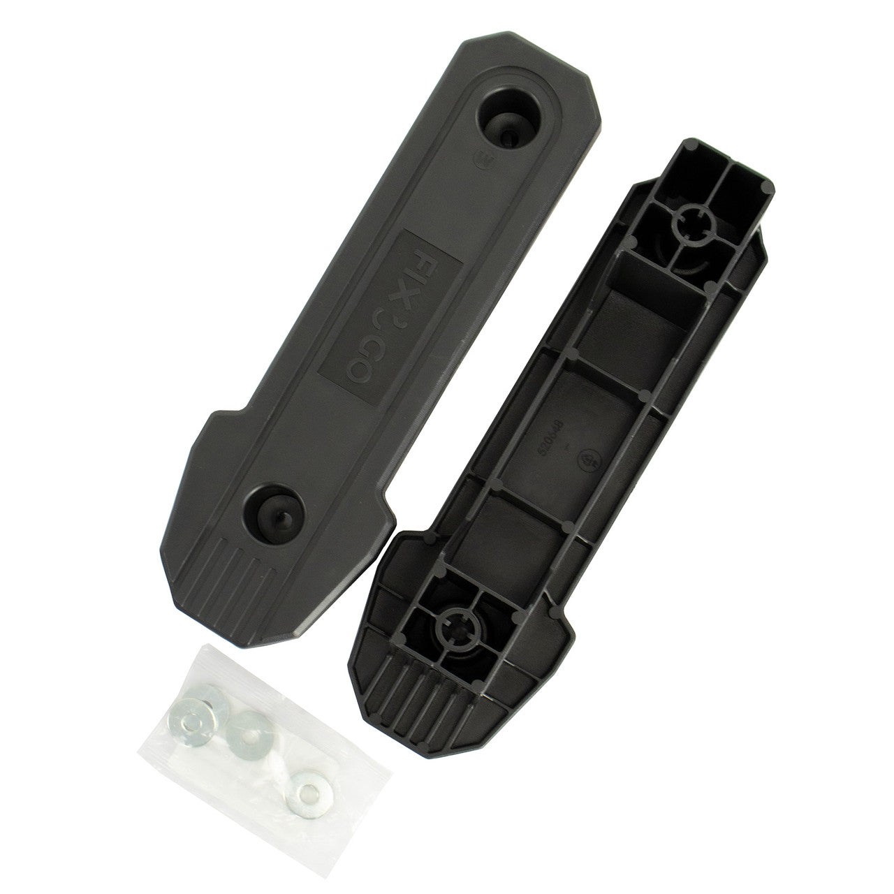 Wall mounting brackets included for simple storage setup