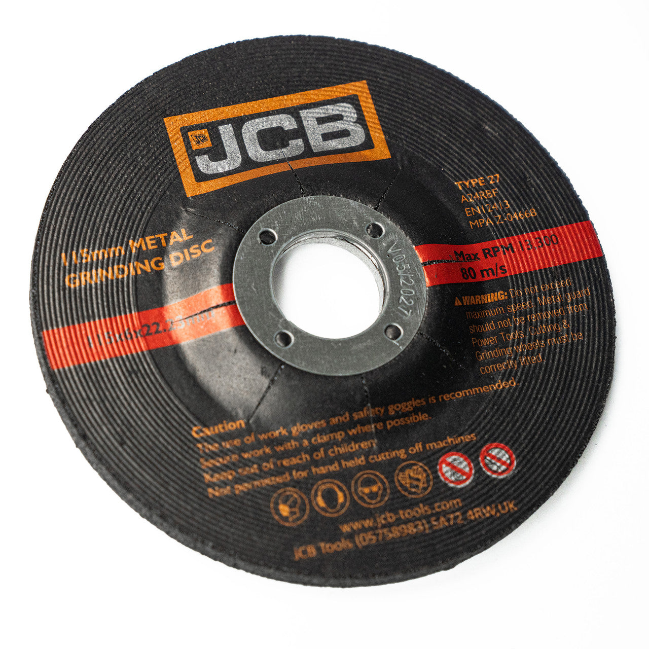 115mm Aluminum Oxide Metal Grinding Disc