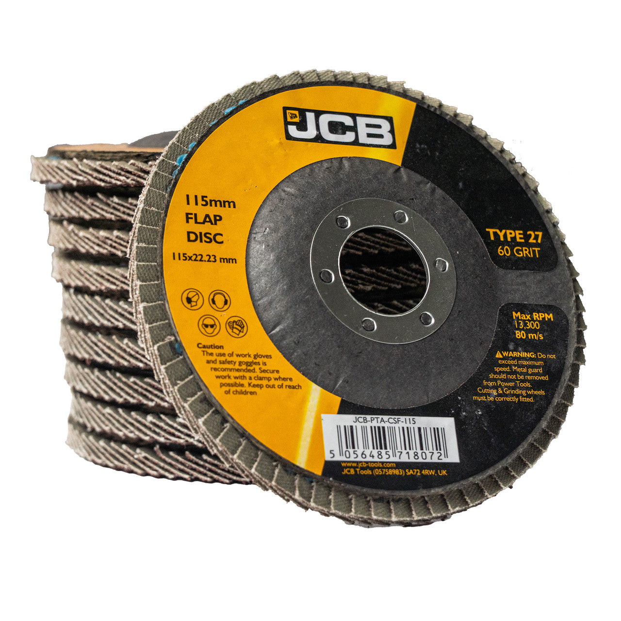 Each disc is equipped with a standard 22.23mm bore, ensuring compatibility with any angle grinder featuring a 115mm guard.