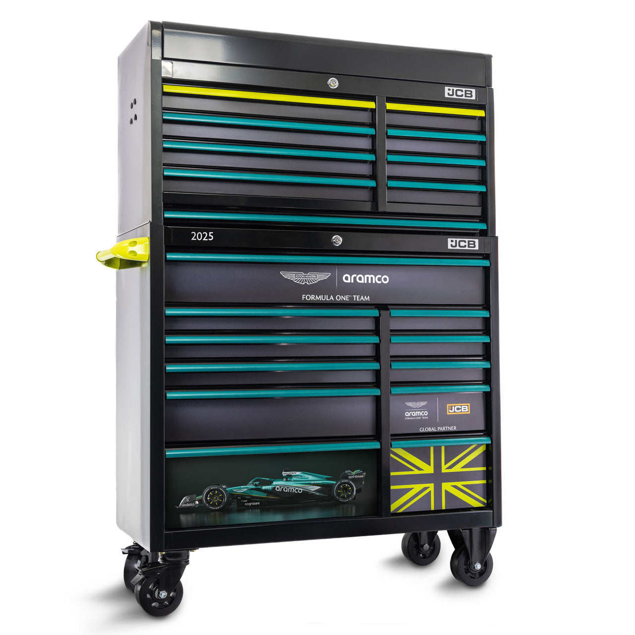 2025 Aston Martin Aramco Formula One® Team x JCB Roller Cabinet