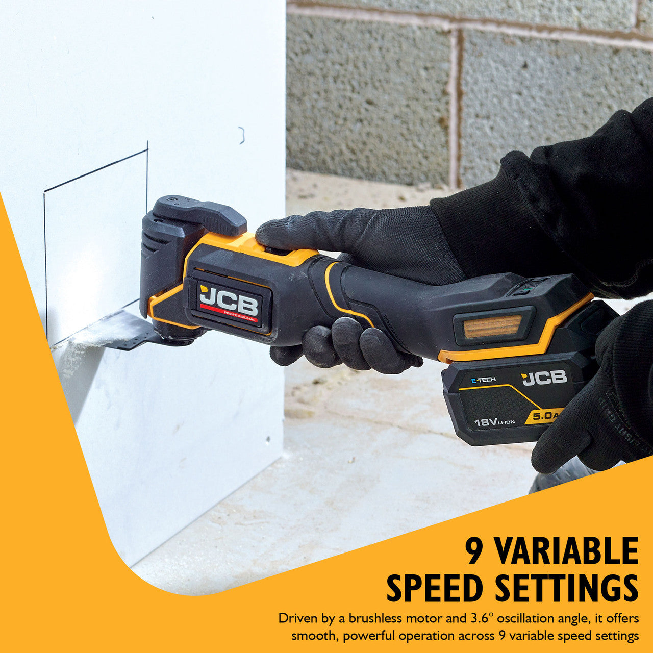 9 Variable Speed Settings