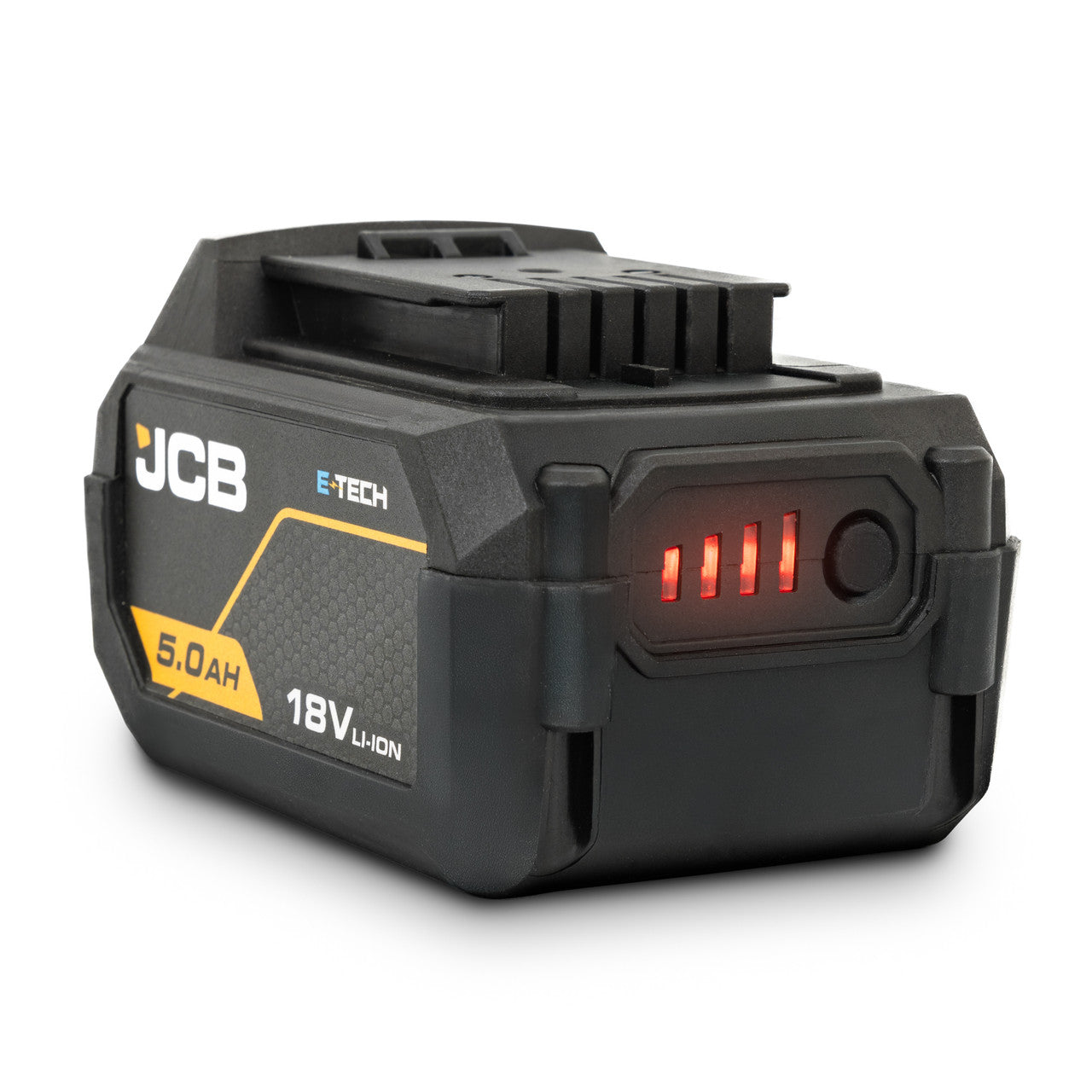 JCB Pro 18V Kit, 75Nm Combi Drill, Impact Driver, 2x 5.0Ah Batteries & 4.5A Fast Charger (in Carry Case) | JCB-18PKIT-2