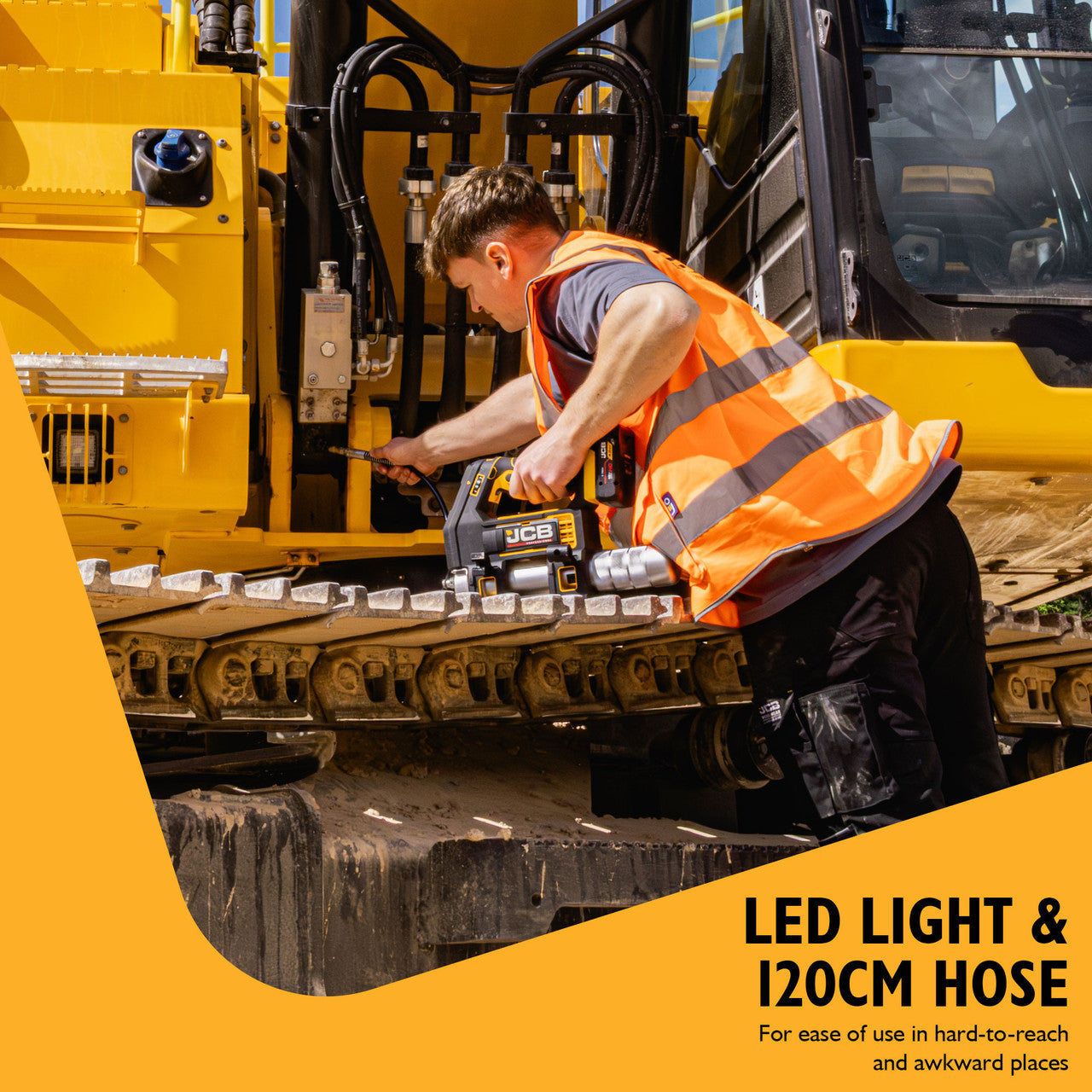 LED light & 120cm Hose