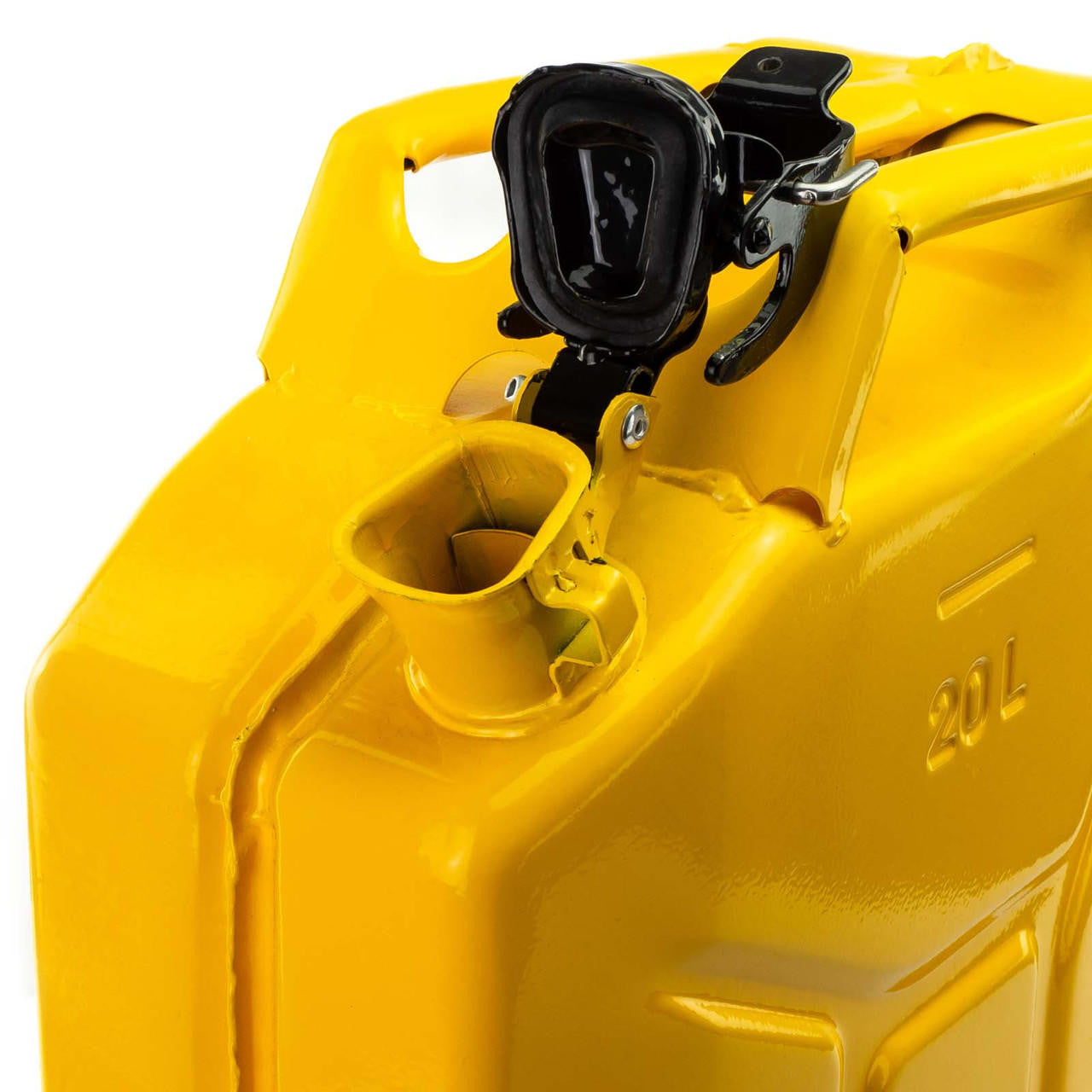 JCB Professional Jerry Can 20L, Heavy-Duty 0.8mm Steel | JCBJCAN20 - 20L Jerry Can