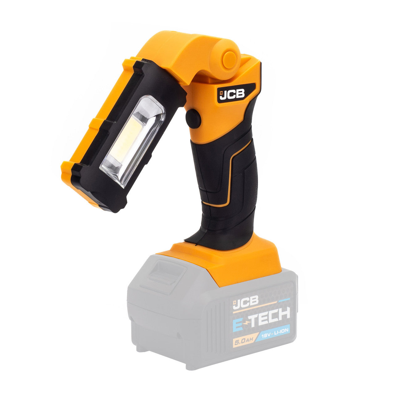 JCB 18V 220lm LED Inspection Light Body, 2-5Ah Li-Ion Batteries Option ...