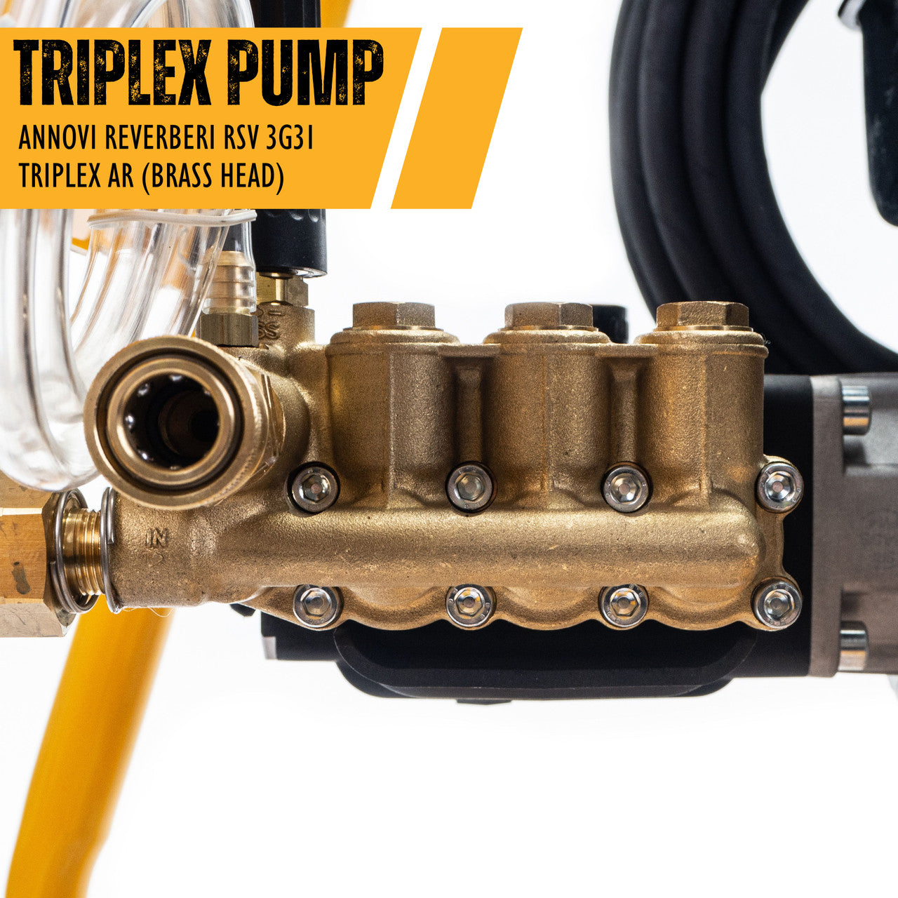 Triple Pump Petrol Pressure Washers | JCB Tools | JCB-PW15040P