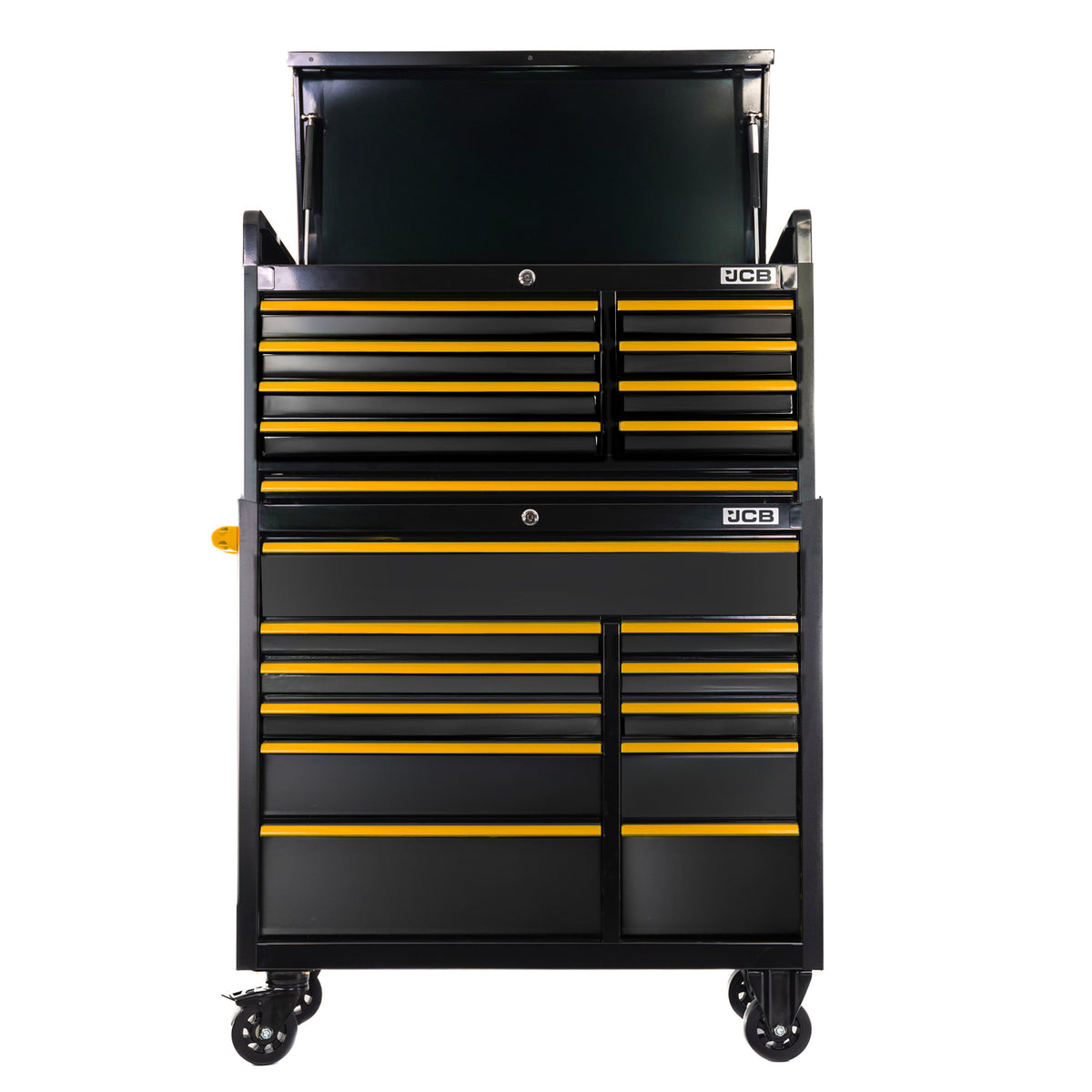 Jcb Stacker Machine JCB 42’’ Roller Cabinet and Top Tool Chest Stack | JCBSTACK – JCB Tools