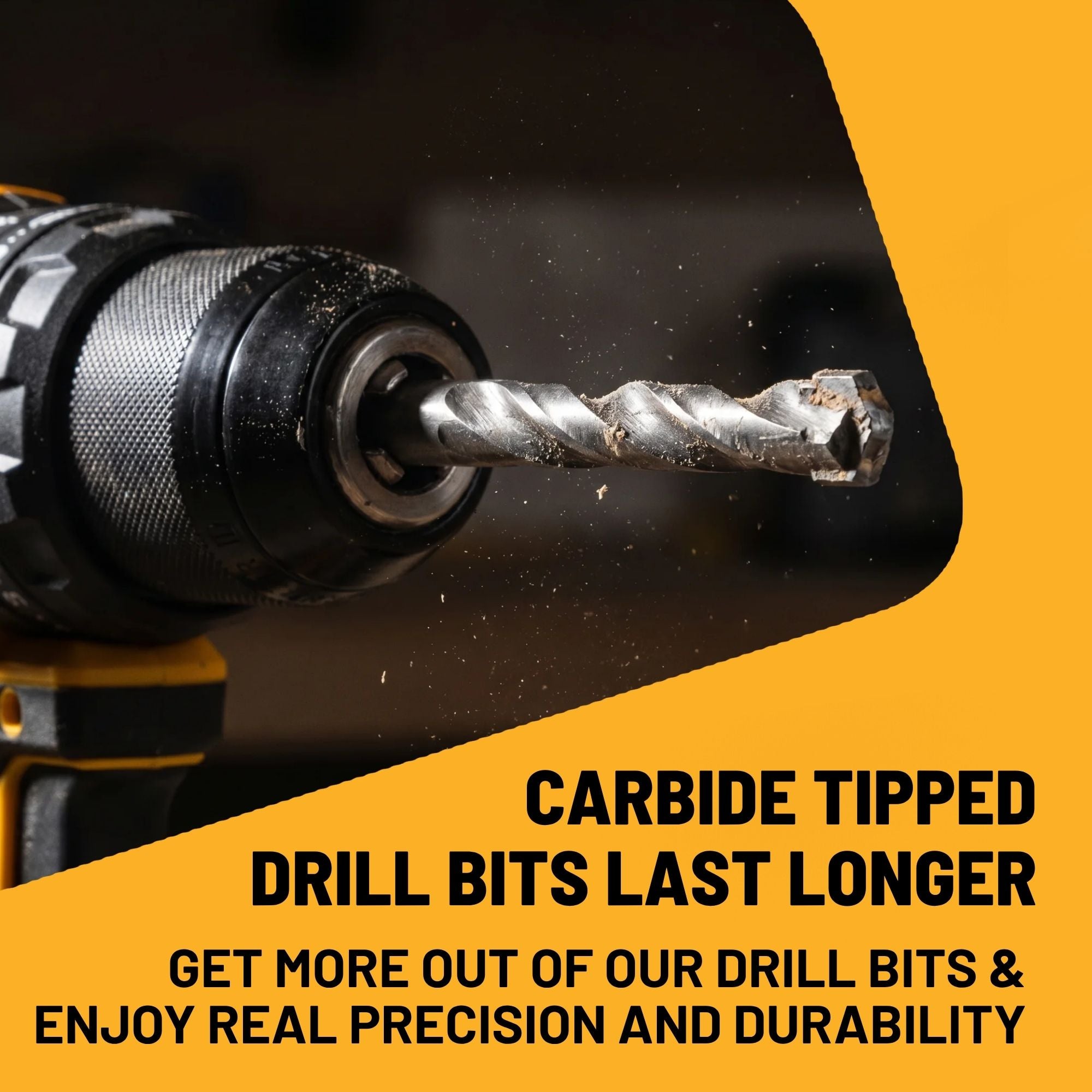 JCB Builder Masonry & Multi-Purpose Drill Bit Kit