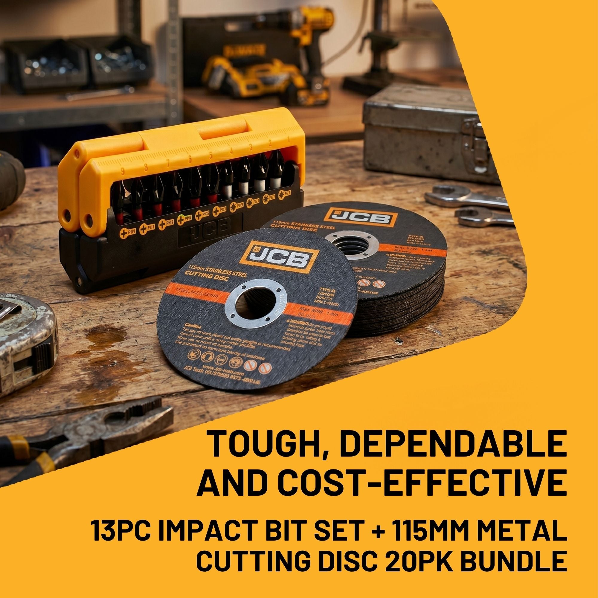 JCB Builder Impact & Cutting Disc Kit