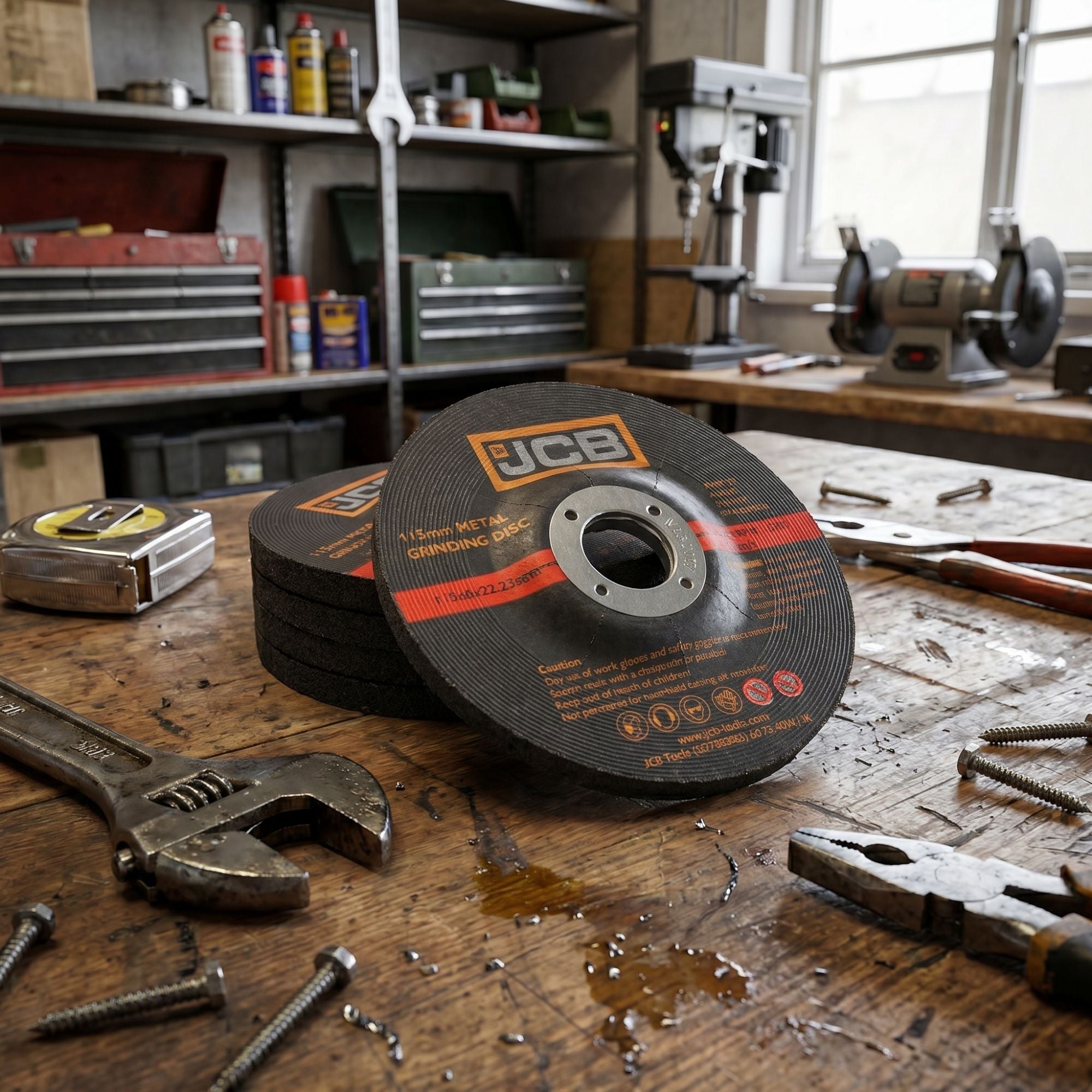 JCB Metalworker Cutting, Grinding & Finishing Kit