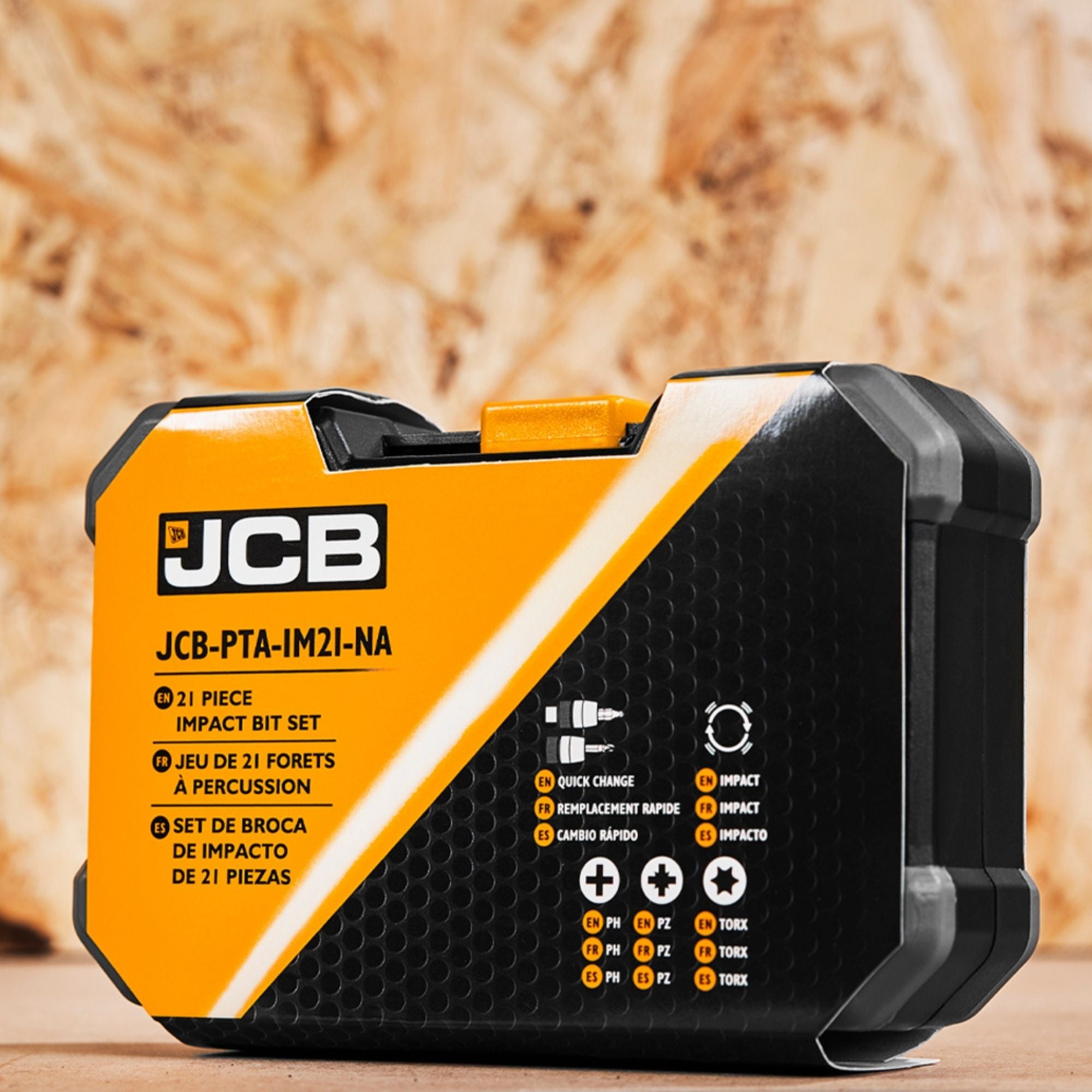 JCB DIY Impact Bit & Tape Measure Kit