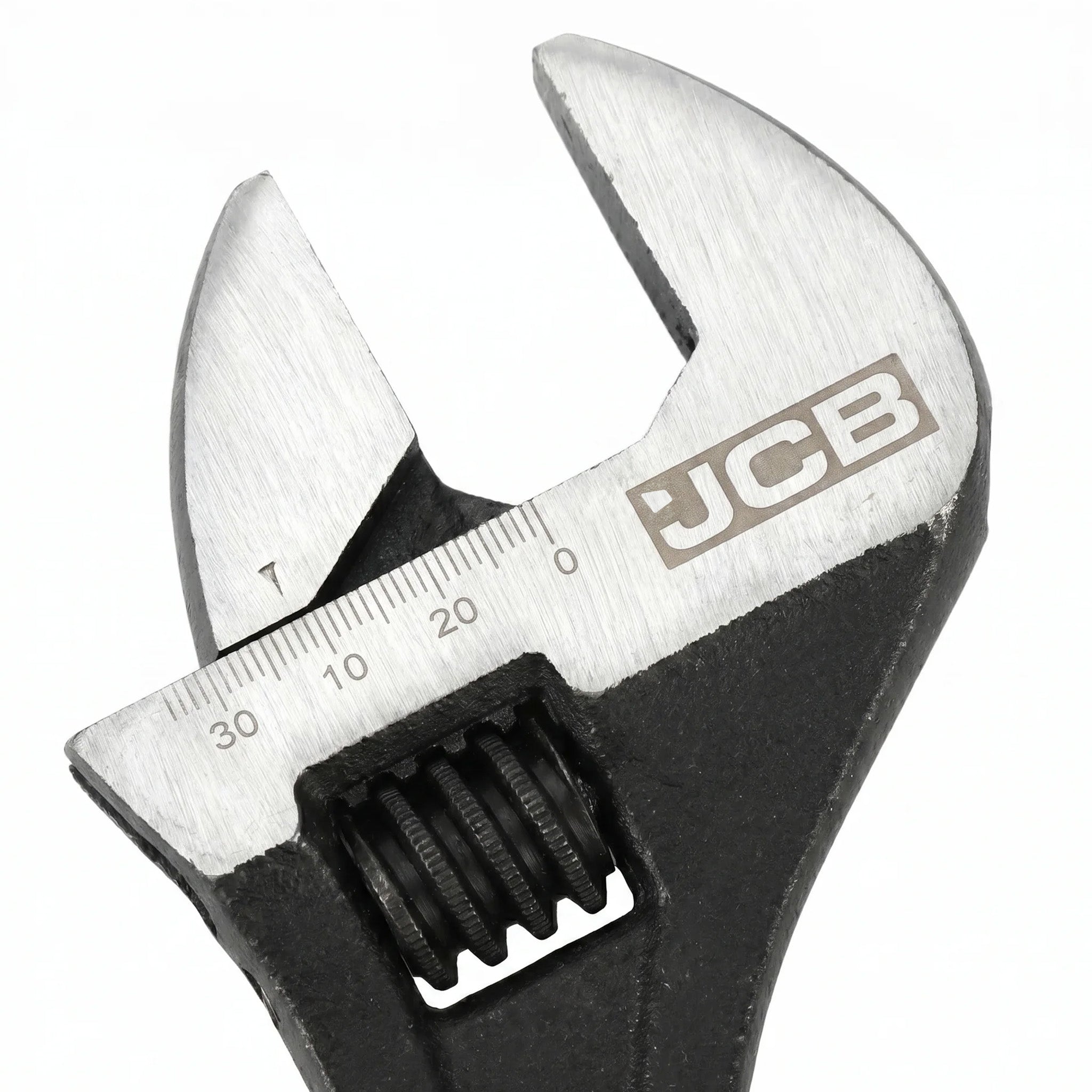 JCB 300mm 12'' Adjustable Wrench, Heavy-Duty Forged Steel | JCB-ADJWR-300