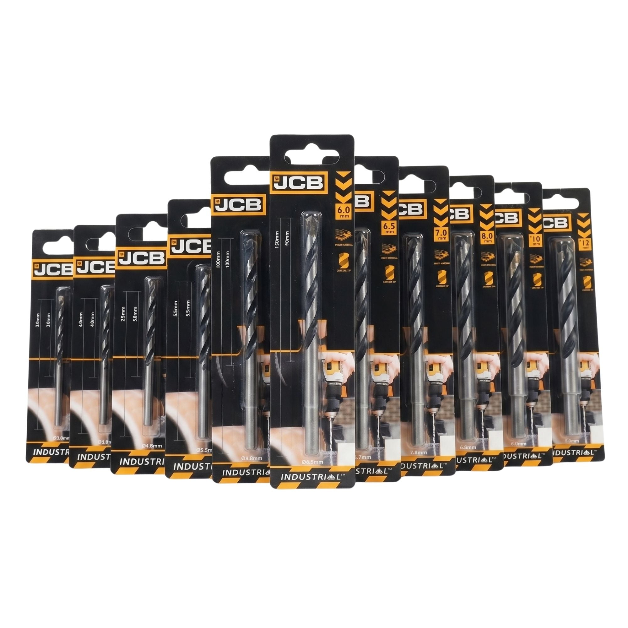 JCB Multi-Purpose Drill Bit Trade Pack