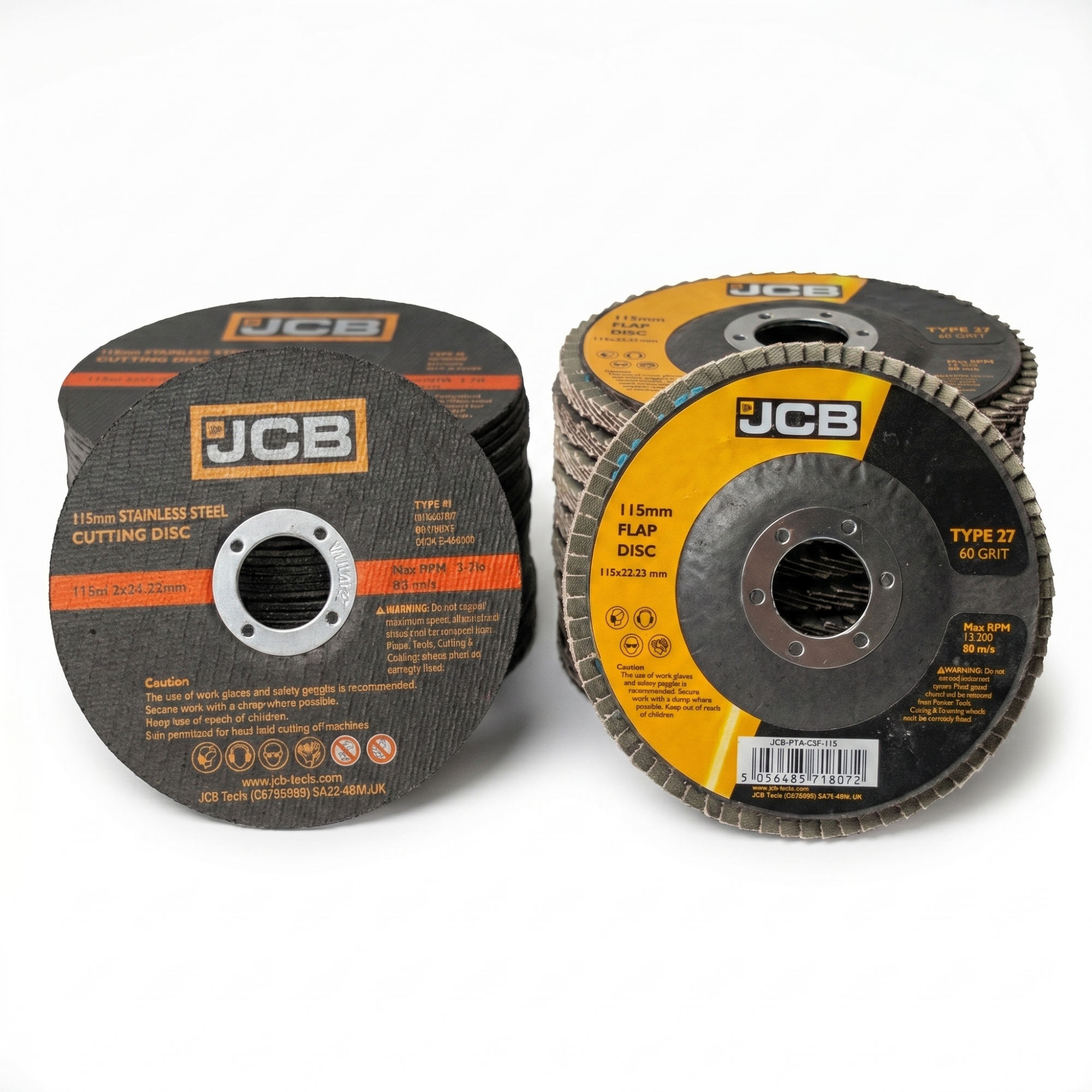 JCB Metalworker Cutting & Flap Disc Kit