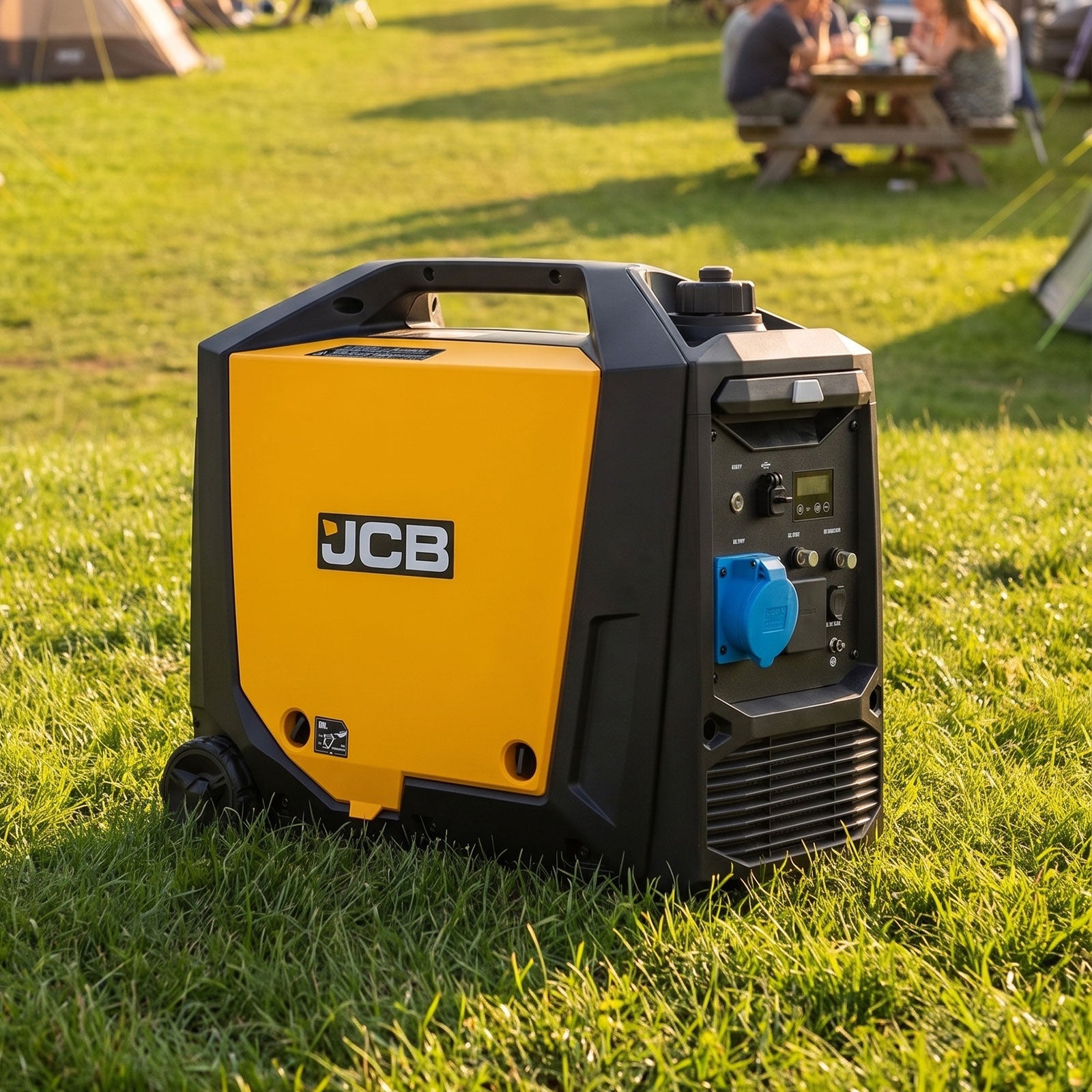 JCB, 4.2kW Inverter Generator, Electric Start, Wheels | JCB-IG4200E