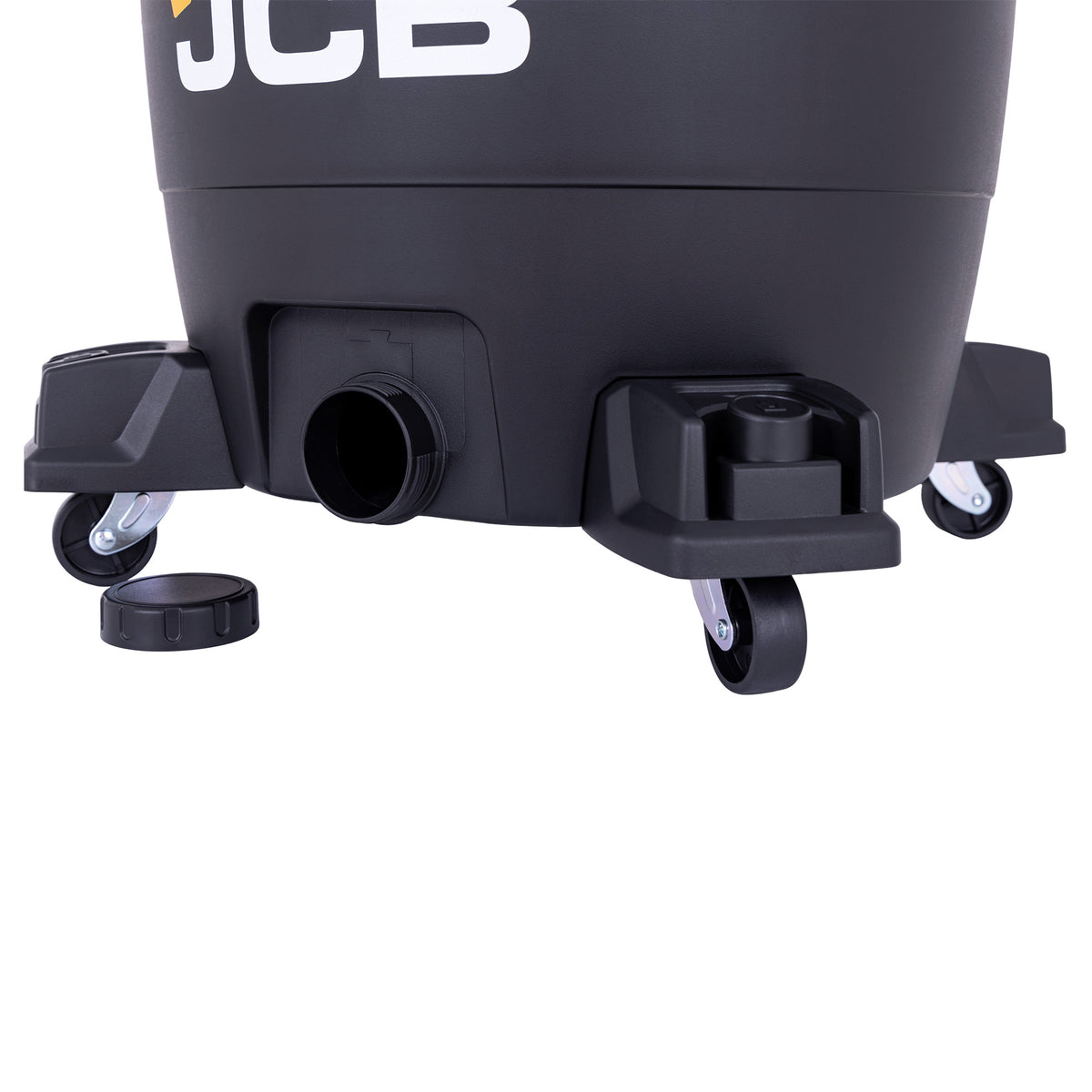 JCB, Silent Pro 61L L-Class Wet & Dry Vacuum Cleaner, 65dB(A) & 47L/s Airflow | JCB-SVACP-61L