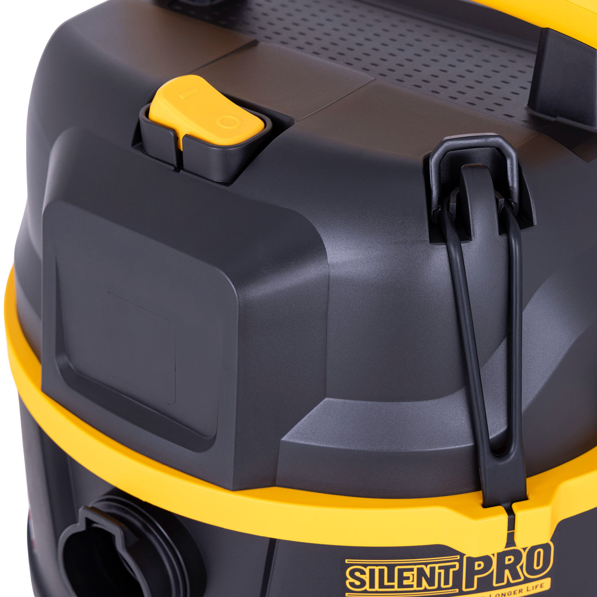JCB, Silent Pro 61L L-Class Wet & Dry Vacuum Cleaner, 65dB(A) & 47L/s Airflow | JCB-SVACP-61L