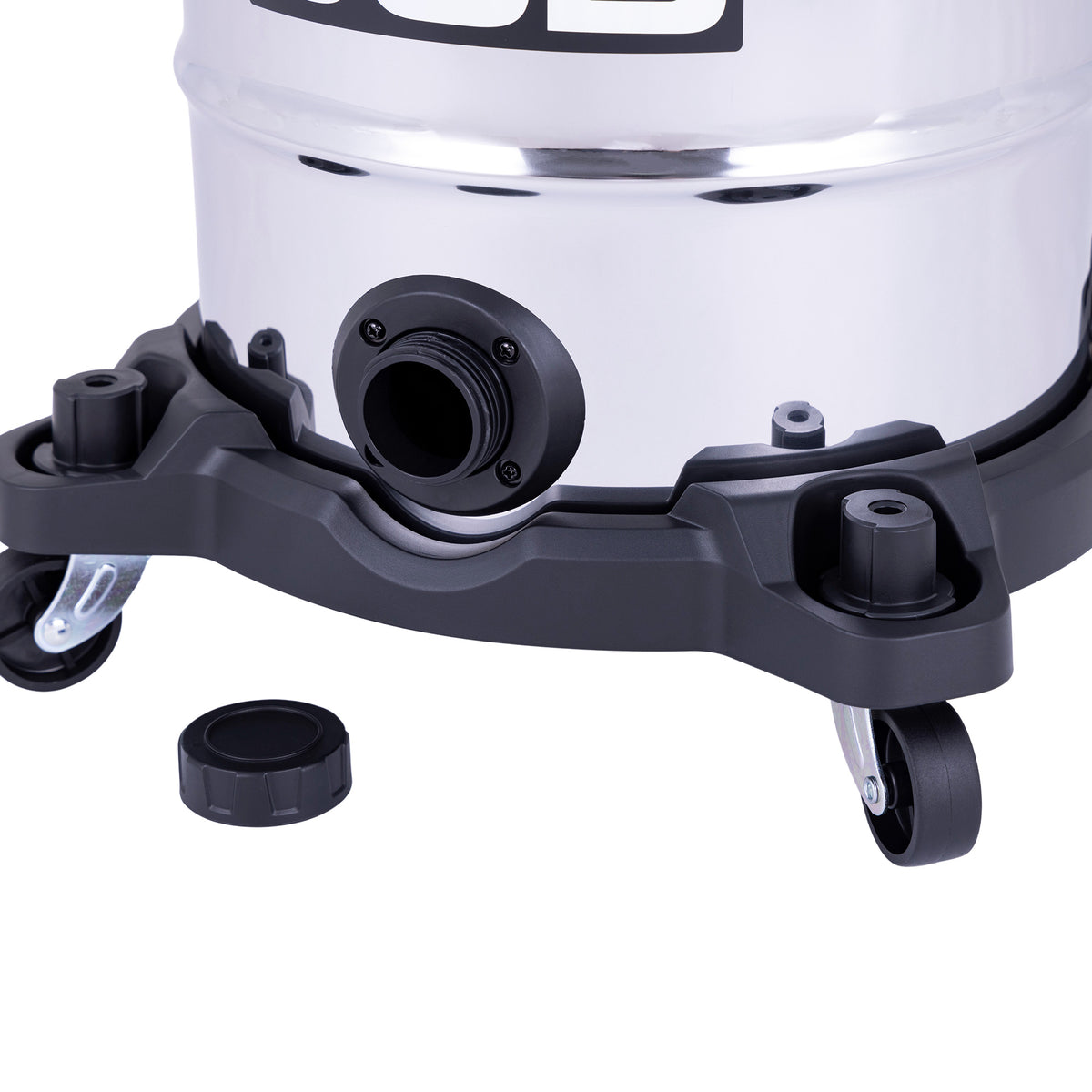 JCB, Silent Pro 30L L-Class Stainless Steel Wet & Dry Vacuum Cleaner, 65dB(A) | JCB-SVACS-30L